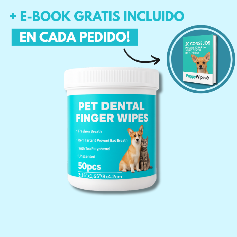 PuppyWipes™- Protege Contra Enfermedades