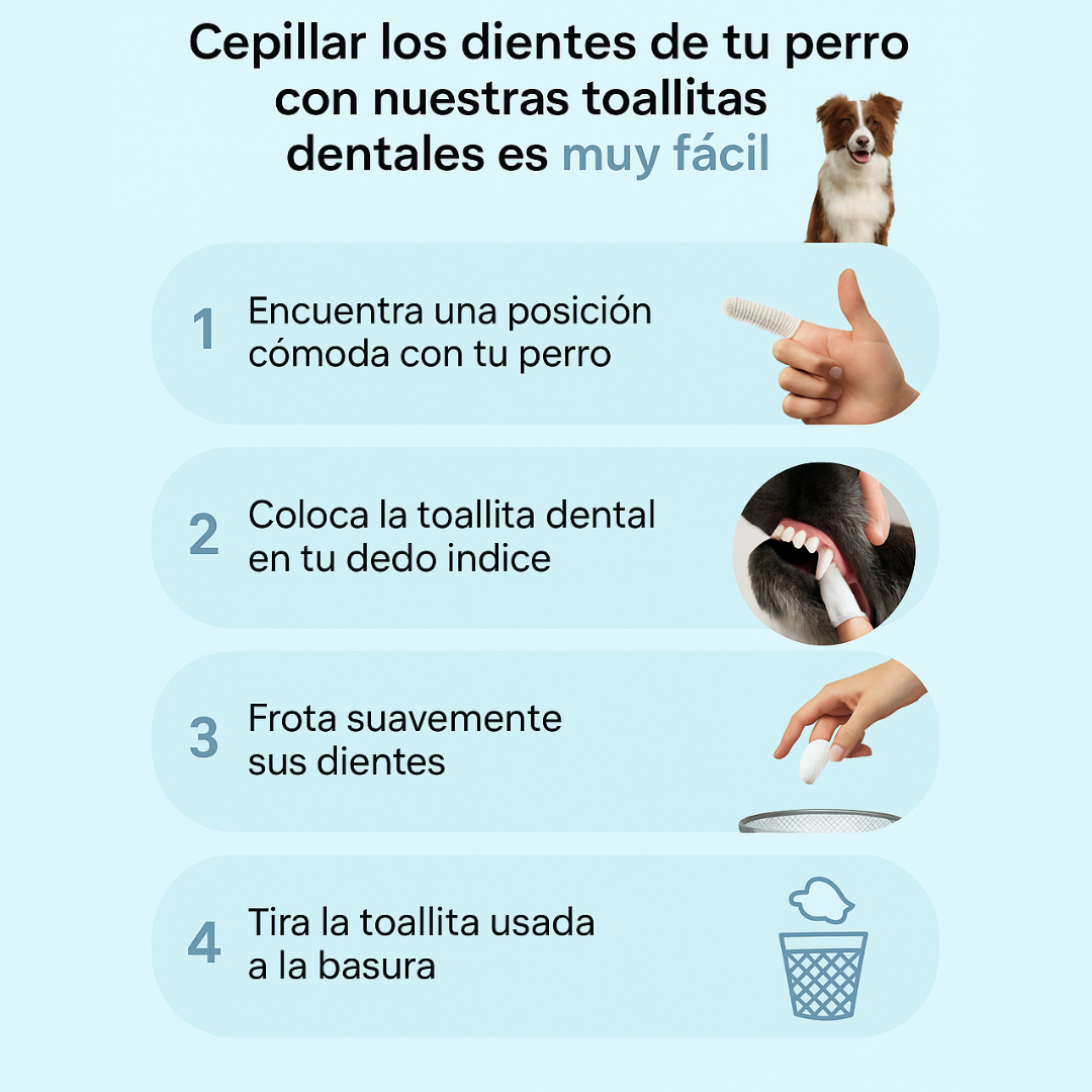 PuppyWipes™- Protege Contra Enfermedades